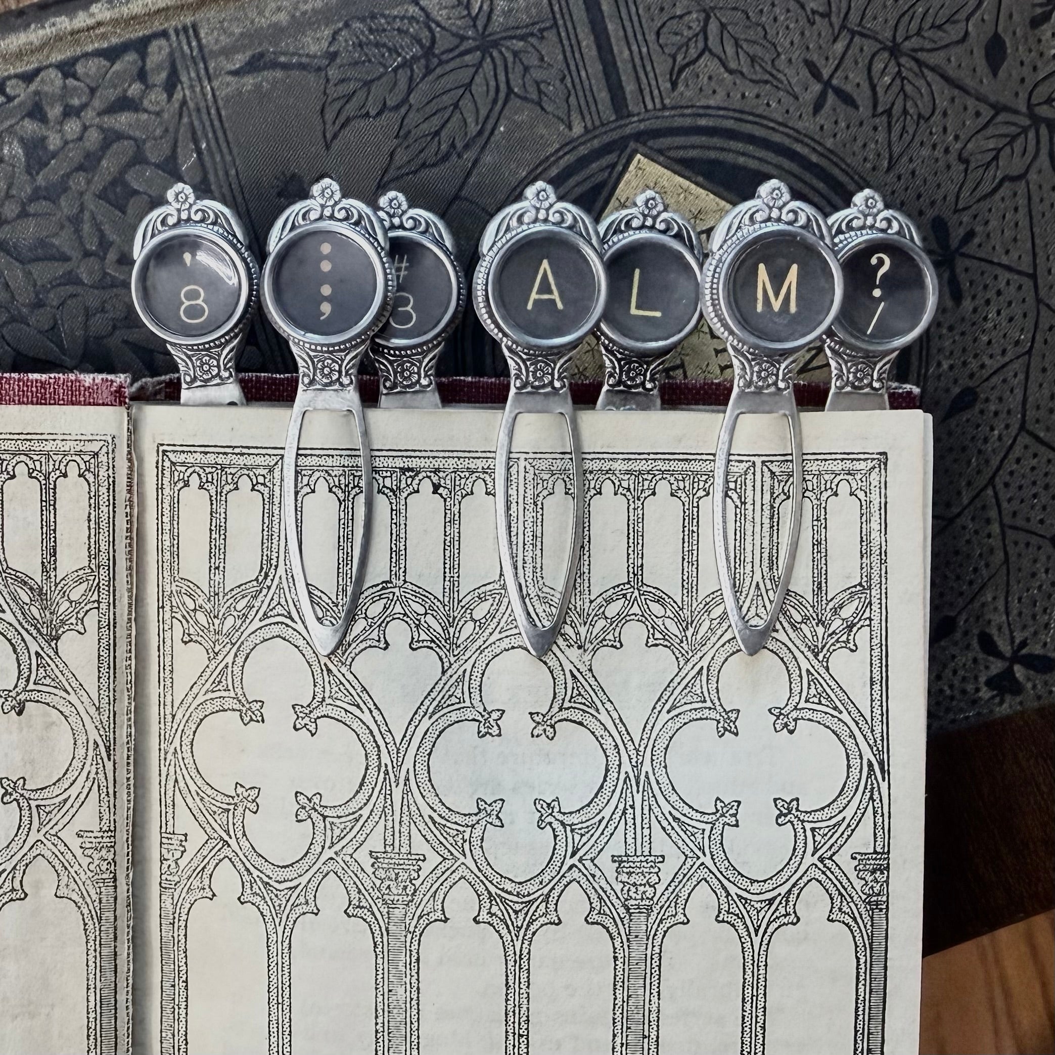 Typewriter Key Bookmark