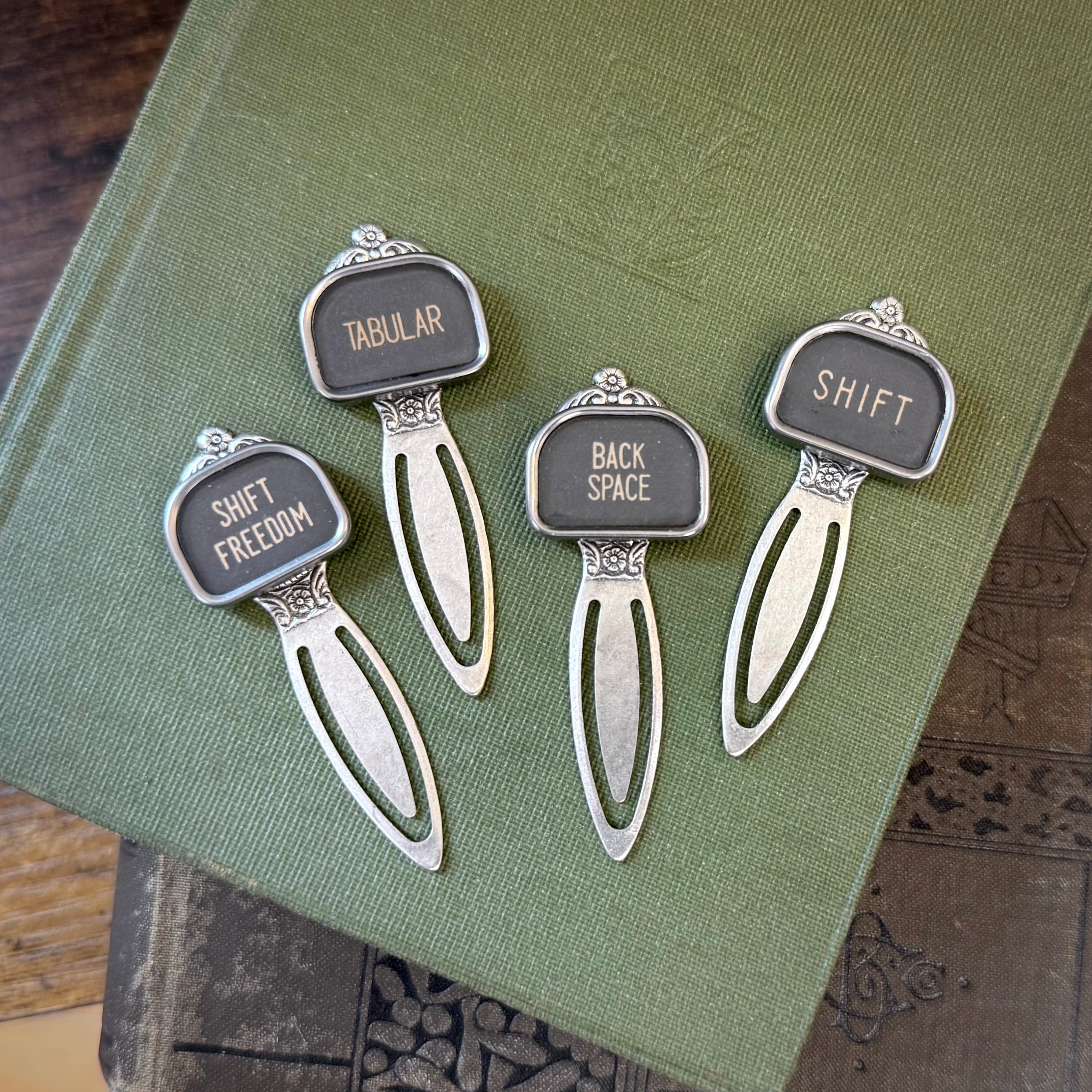 Large Typewriter Key Bookmark