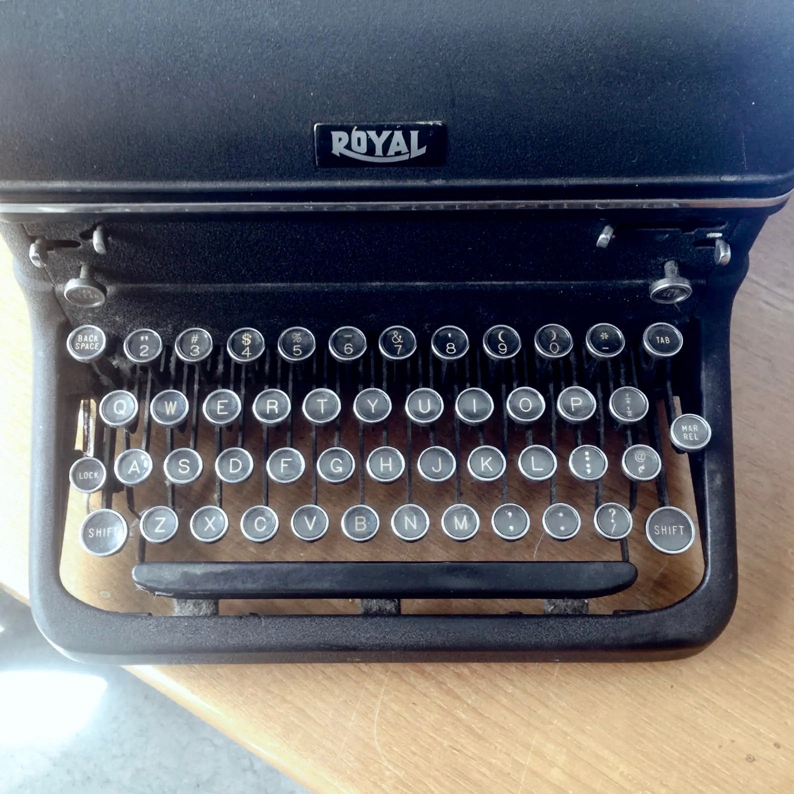 Typewriter Key Bookmark