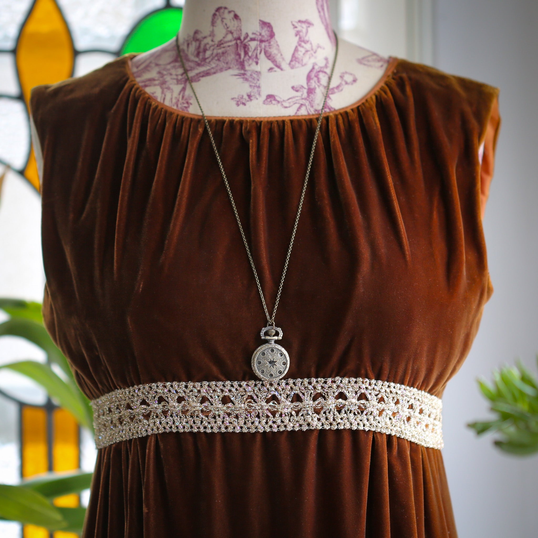 North Star Watch Necklace