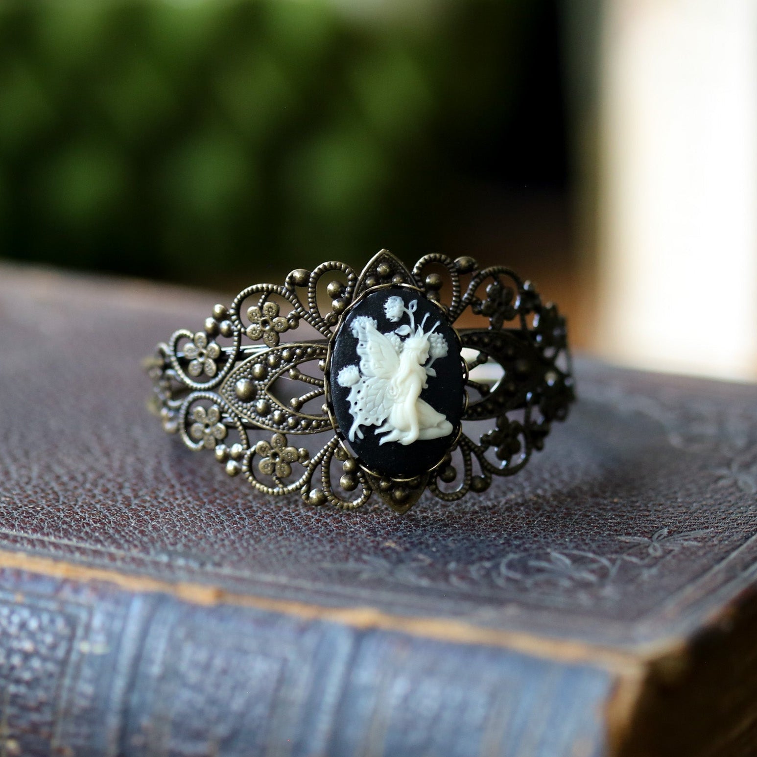 Fairy Cameo Bracelet Cuff