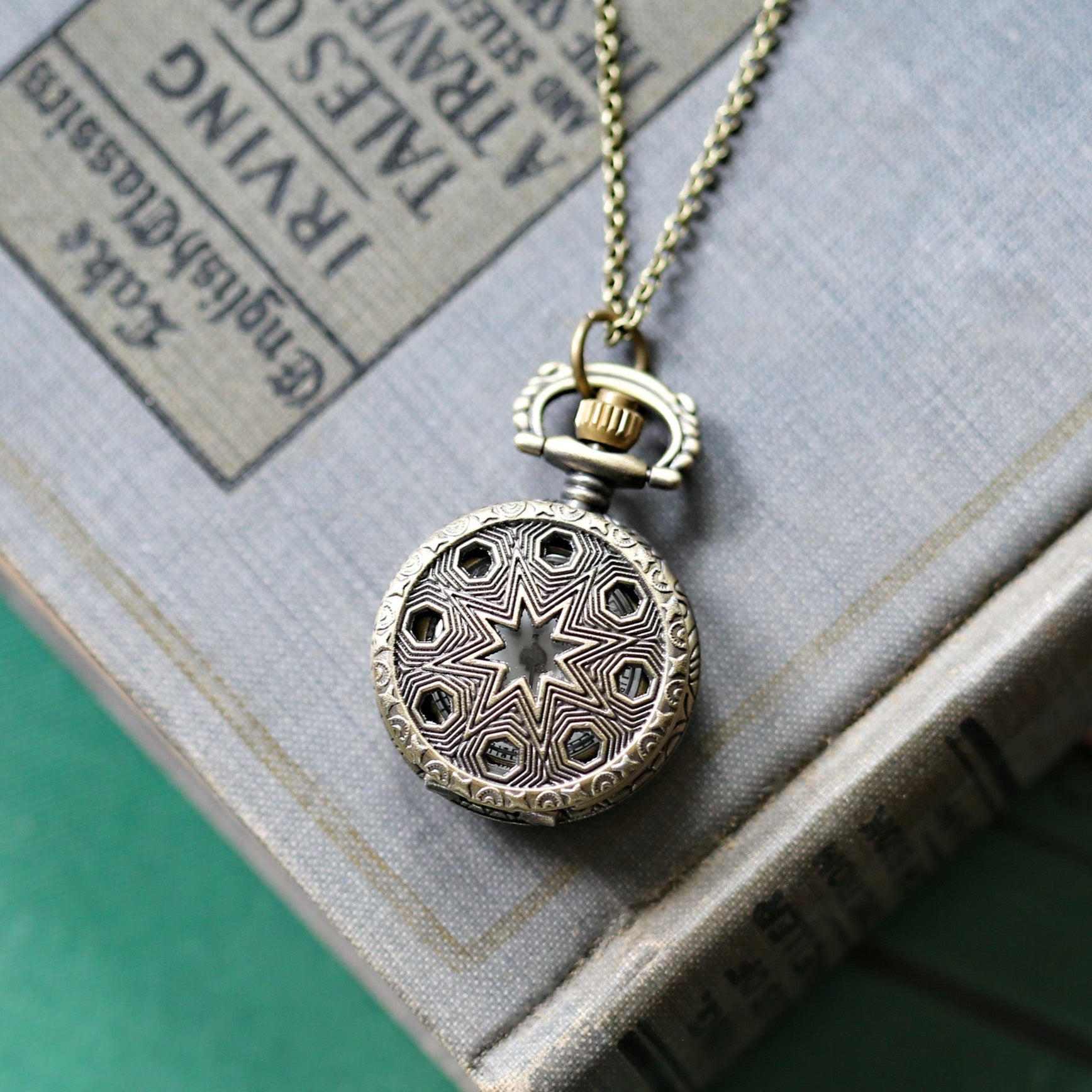 North Star Watch Necklace