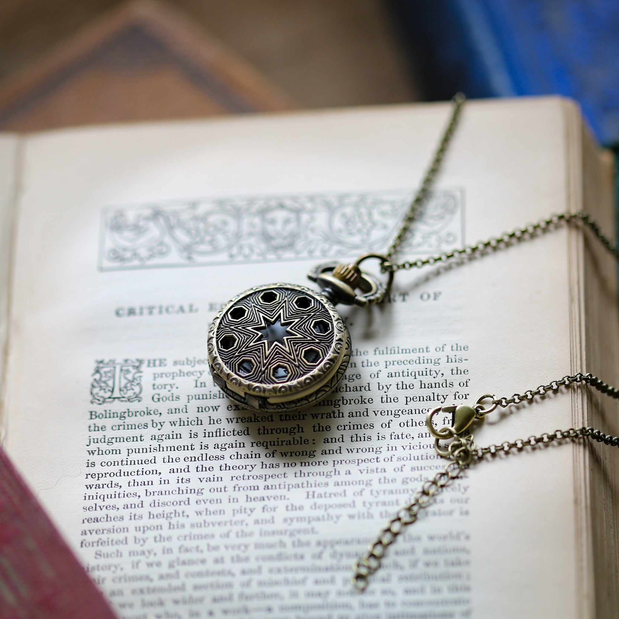 North Star Watch Necklace