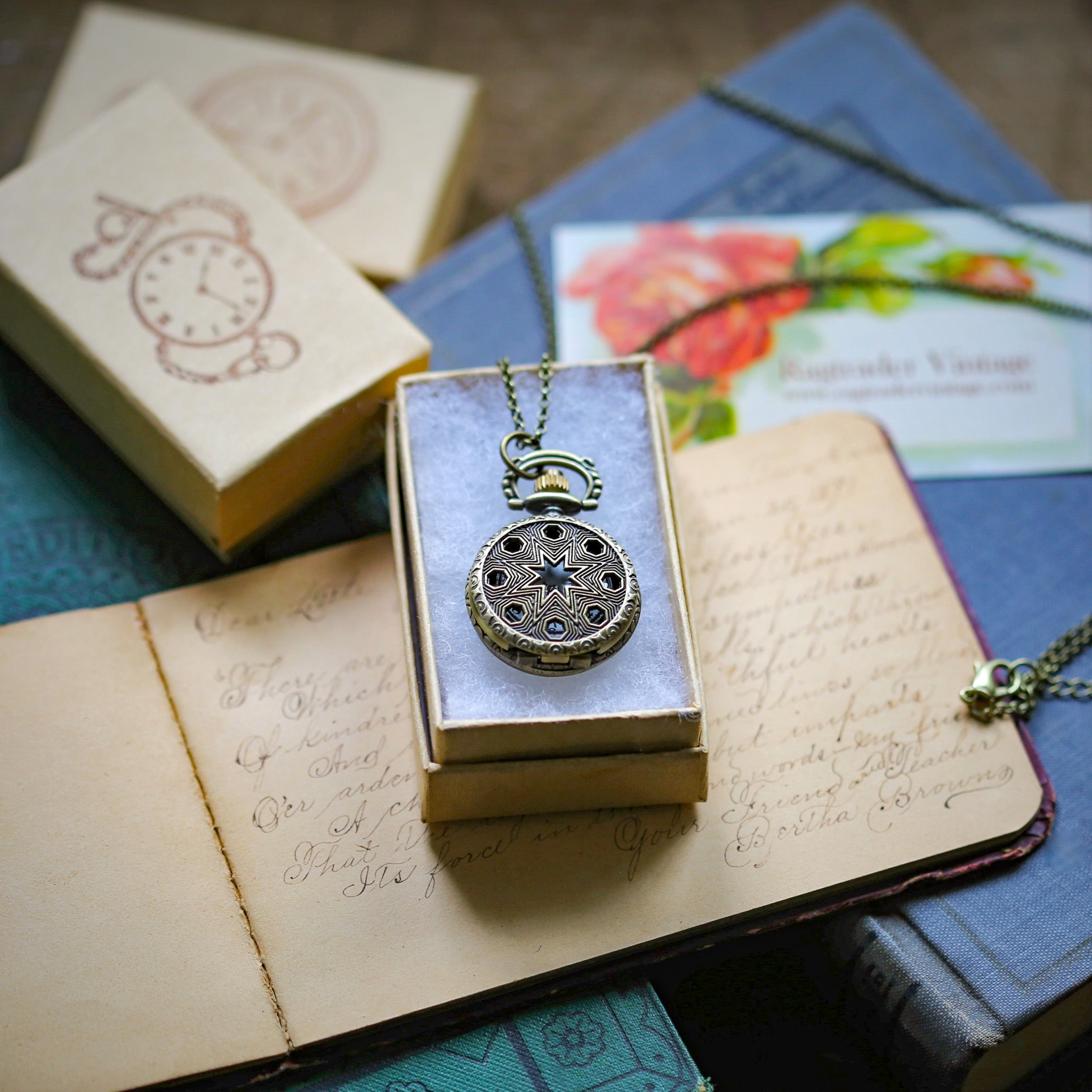 North Star Watch Necklace