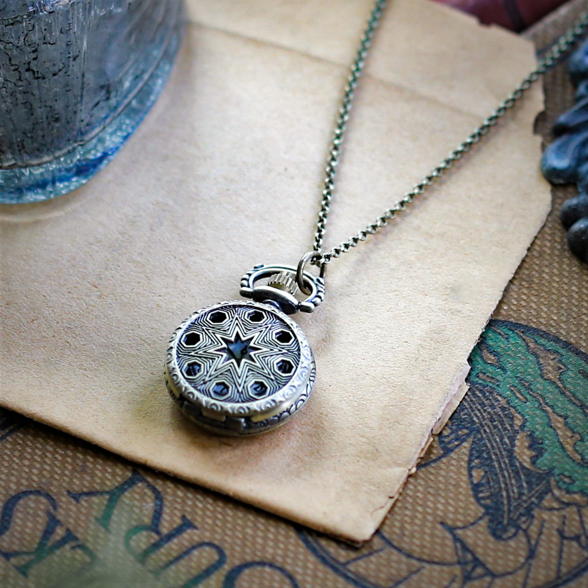 North Star Watch Necklace