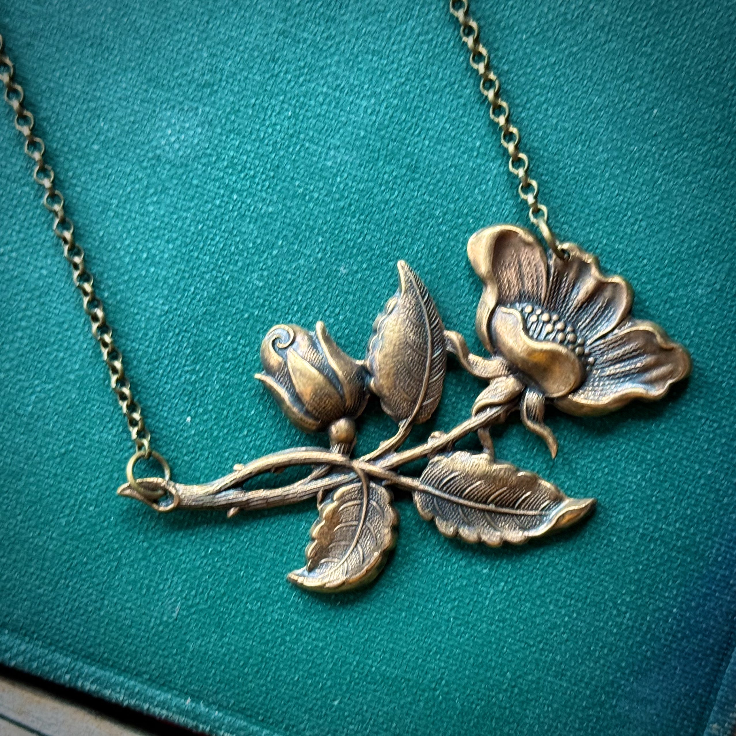 Wild Rose Necklace