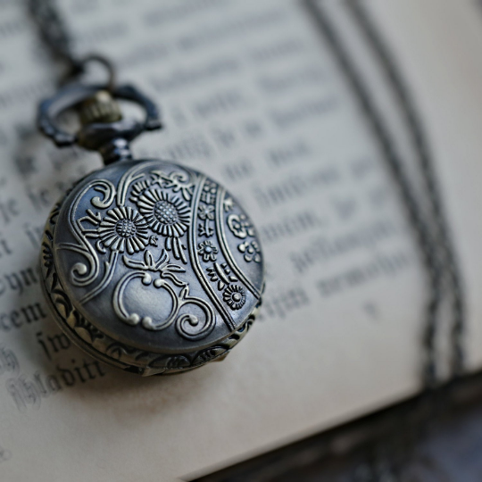 Starry Night Watch Necklace
