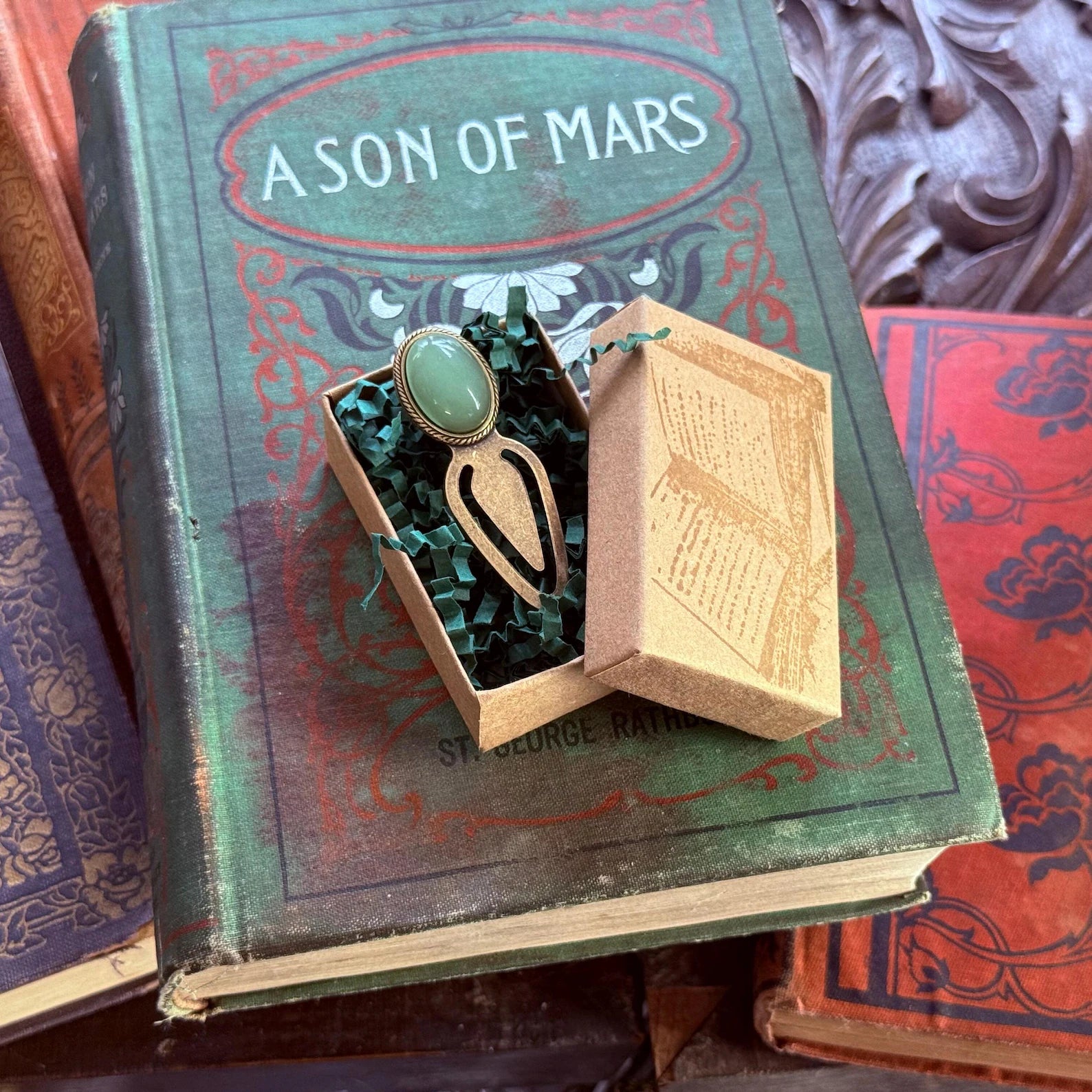 Semi-precious Stone Bookmarks