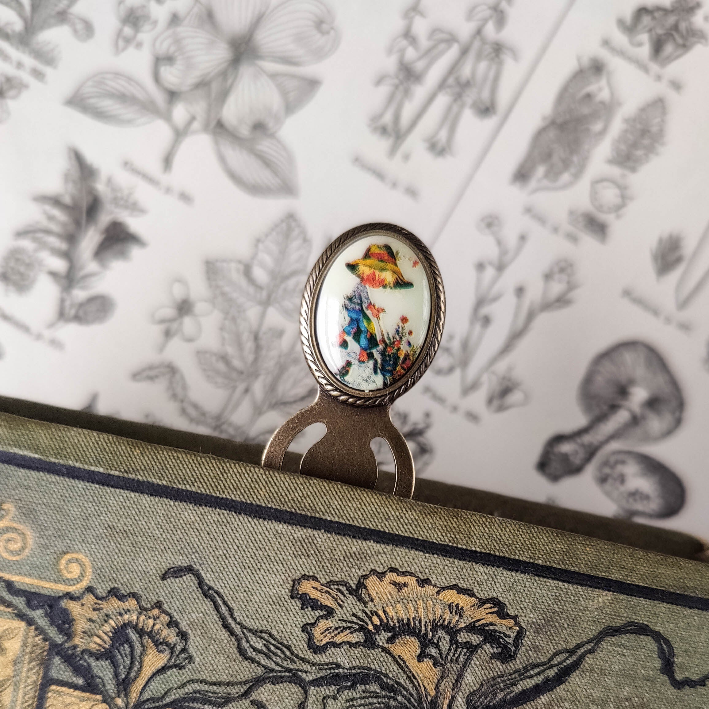 Vintage Holly Hobbie Bookmark