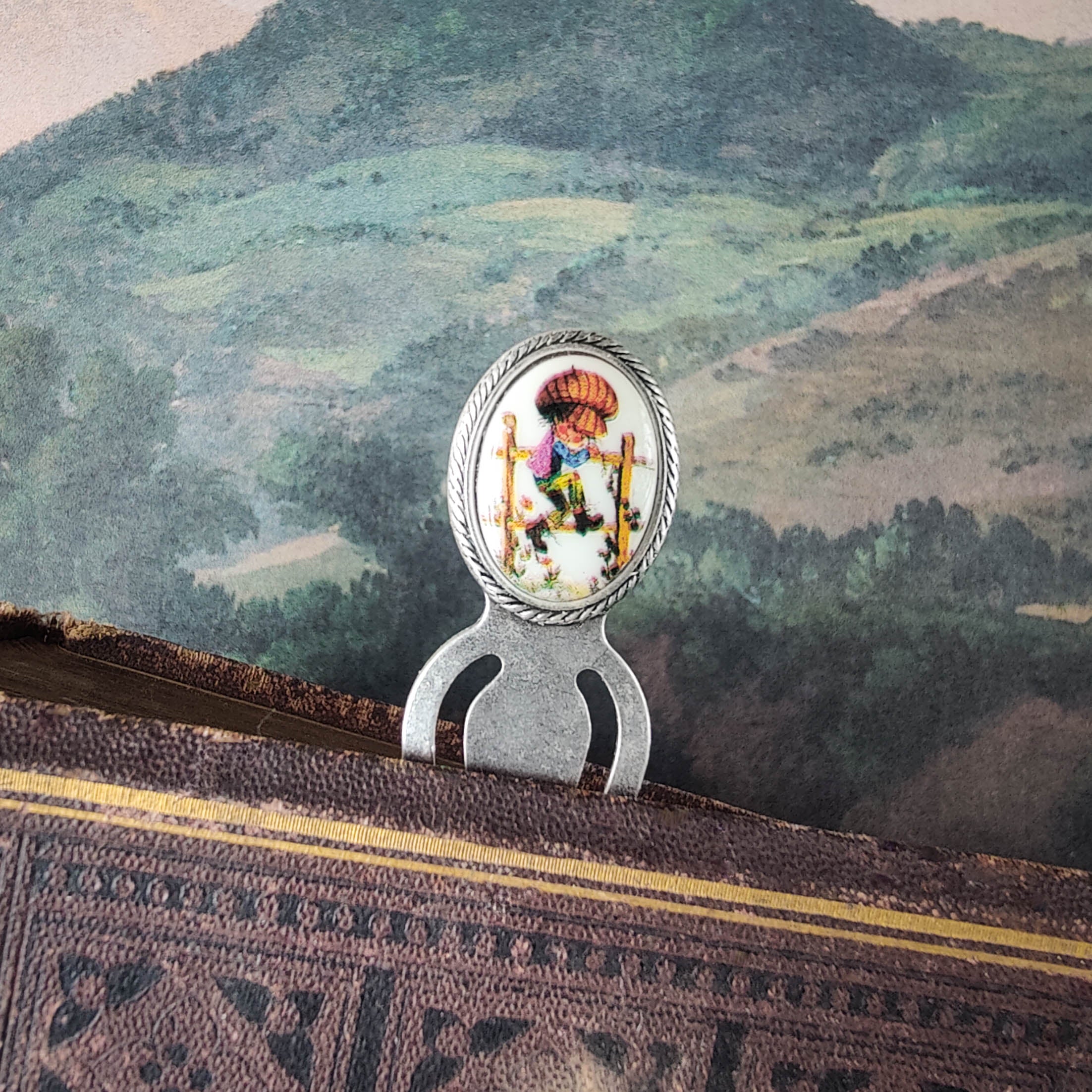 Vintage Holly Hobbie Bookmark