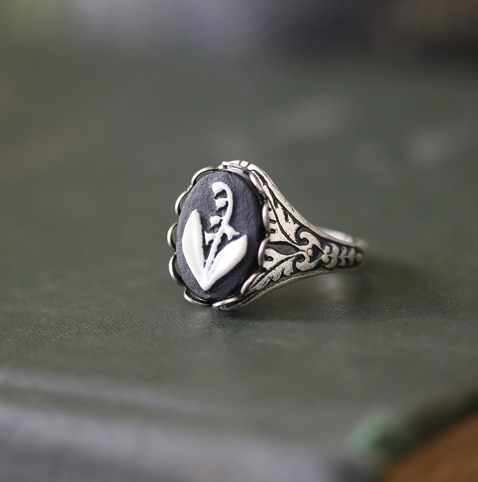 Lily of the Valley Ring
