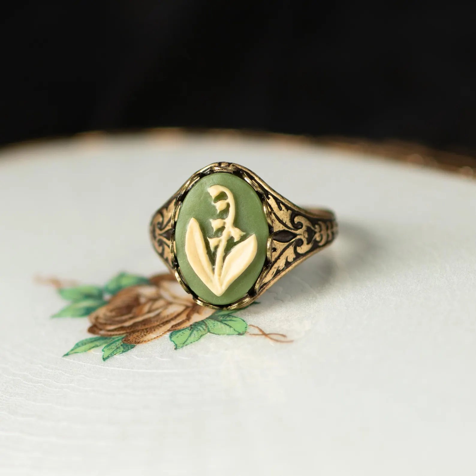 Lily of the Valley Ring