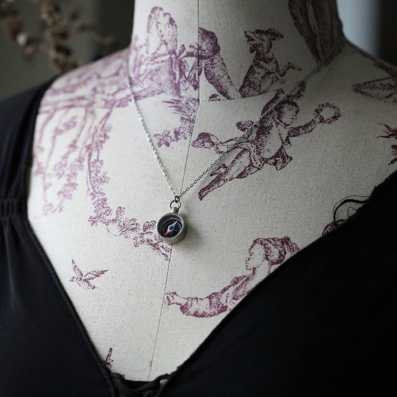 Compass Pendant Necklace