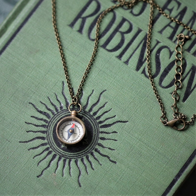Compass Pendant Necklace