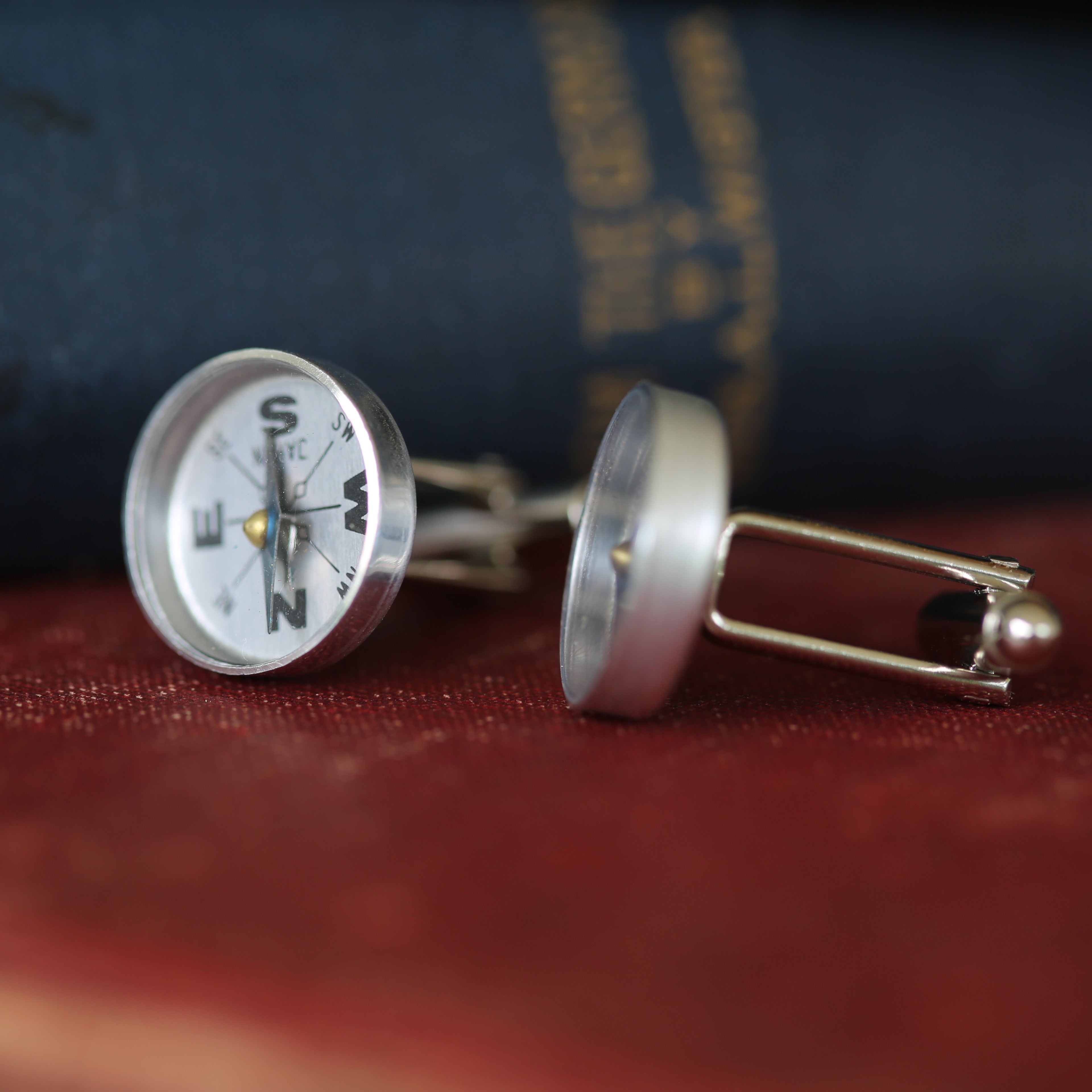 Compass Cuff Links