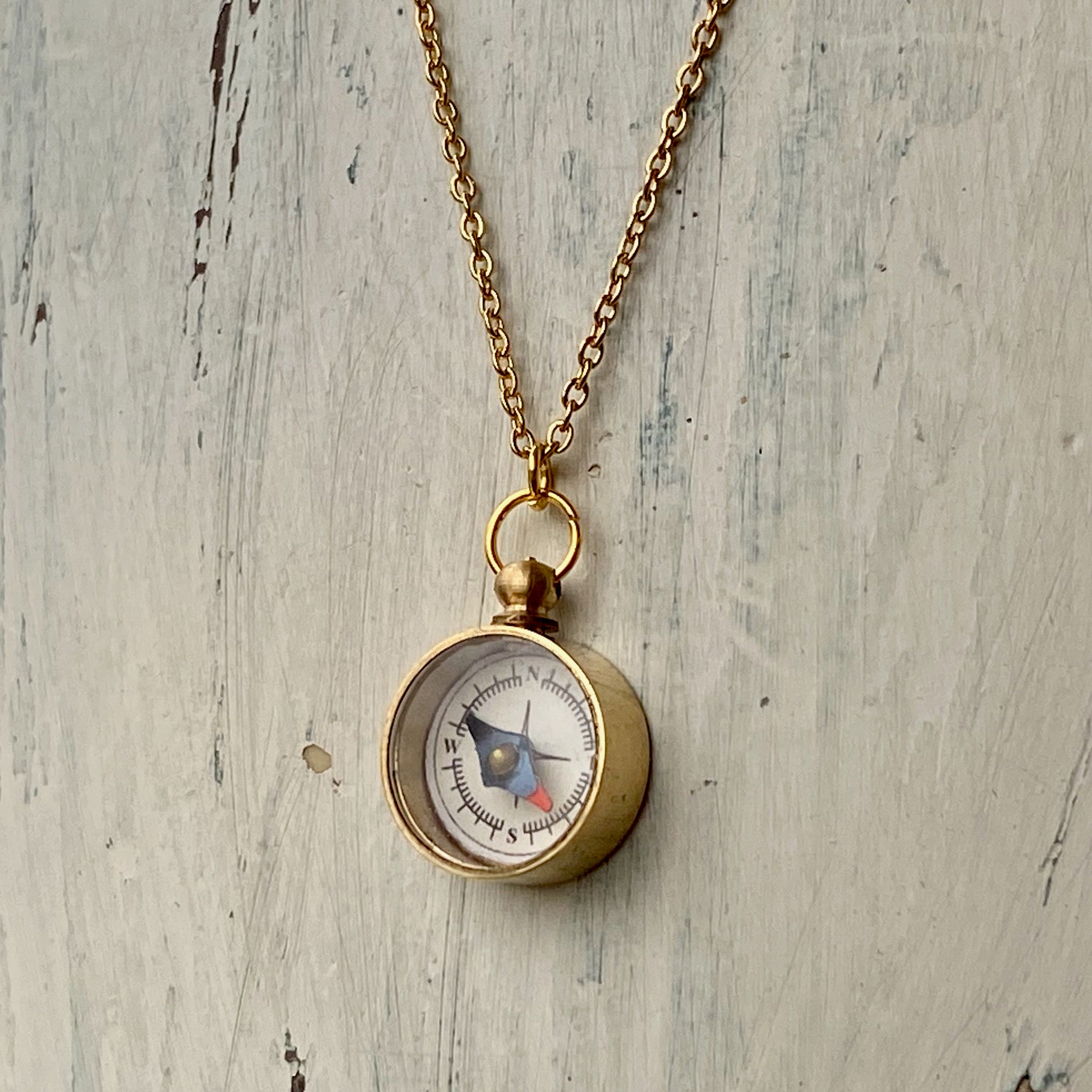 Compass Pendant Necklace