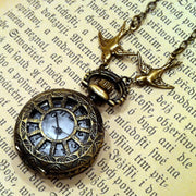 Brass Pocket Watch Necklace number 2