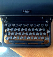 Vintage Typewriter Key Necklace- Pick a Letter Number or Symbol