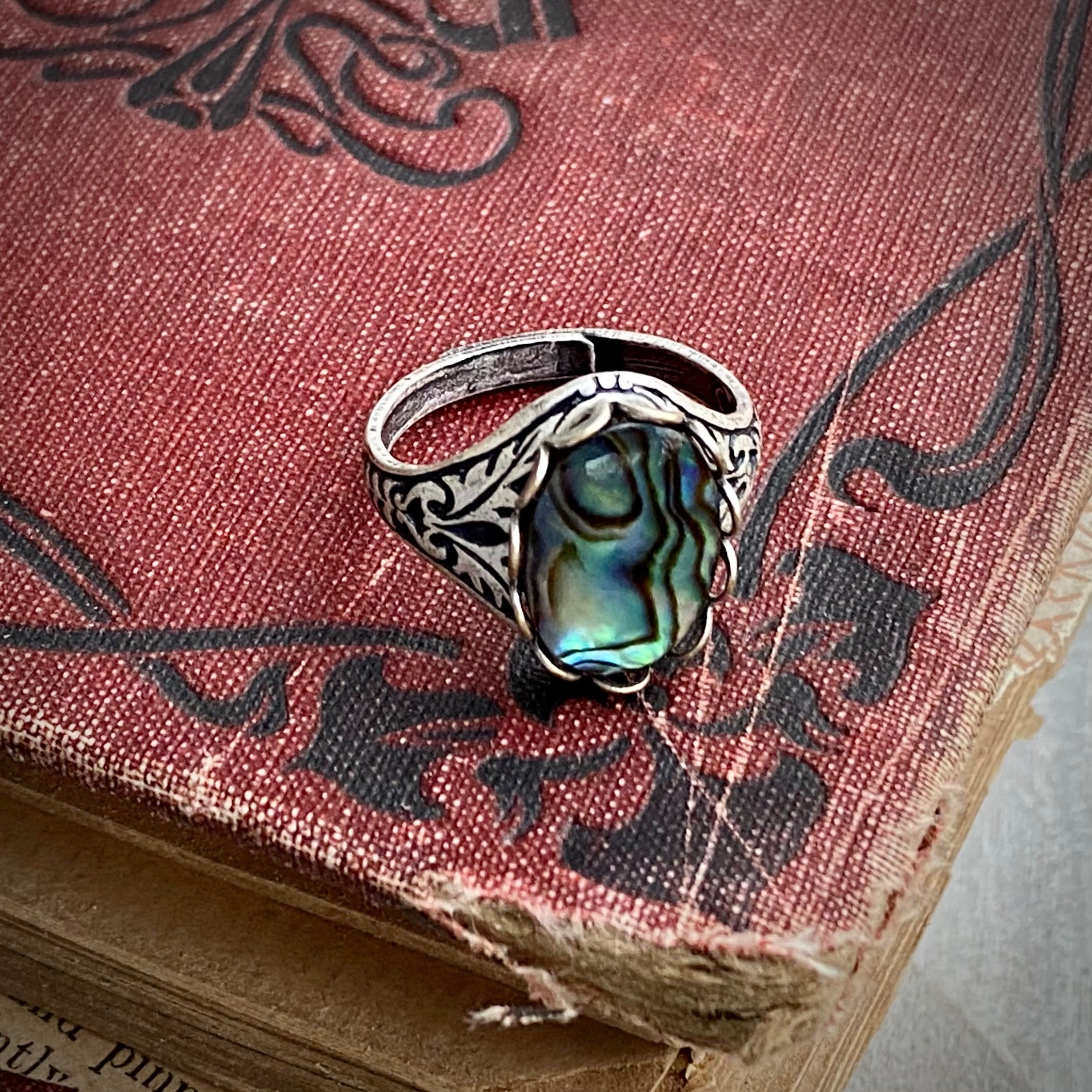 Paua Shell Ring