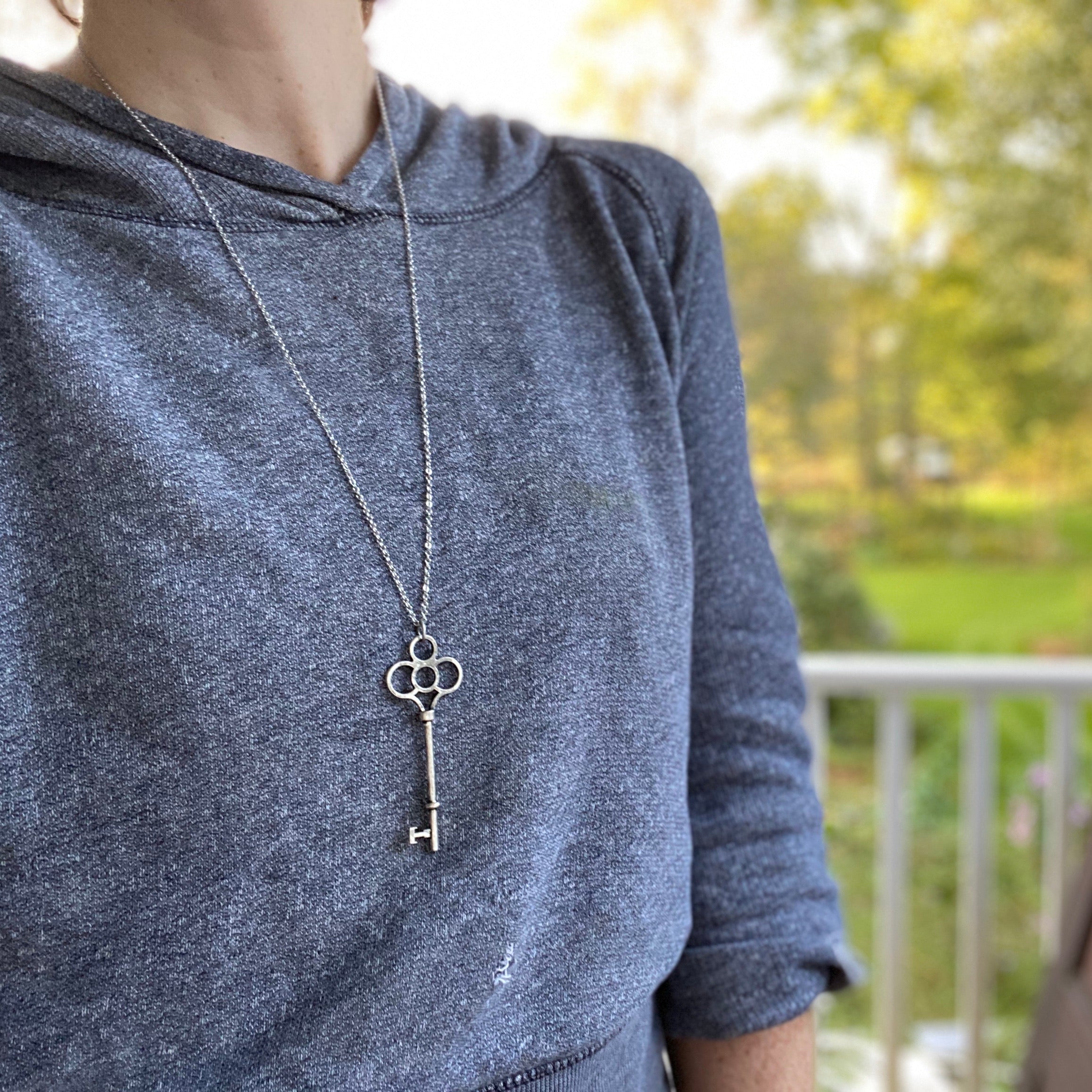 Castle Key Necklace