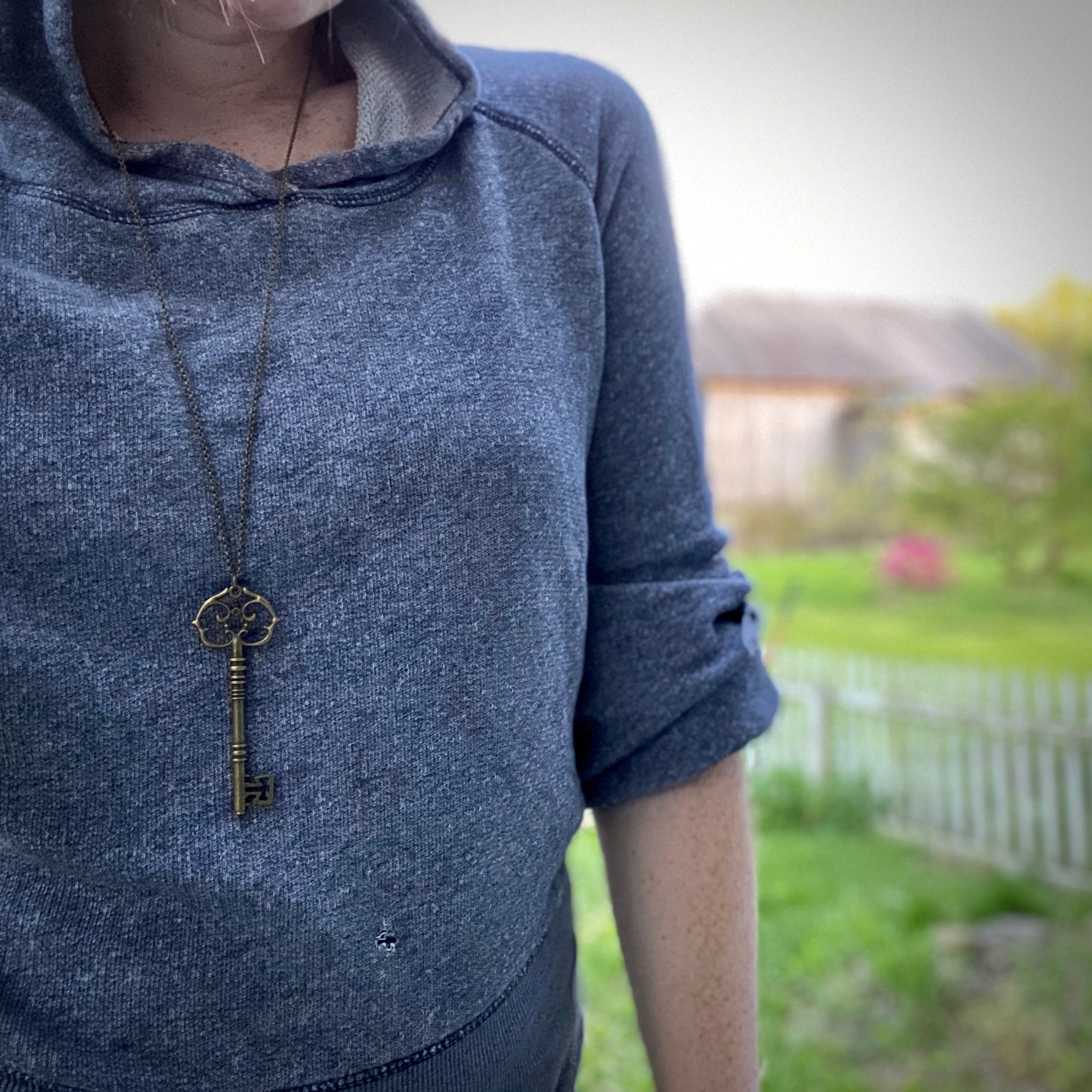 Secret Garden Key Necklace