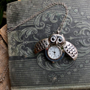 Owl Watch Necklace