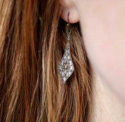Filigree Drop Earrings- pick a style