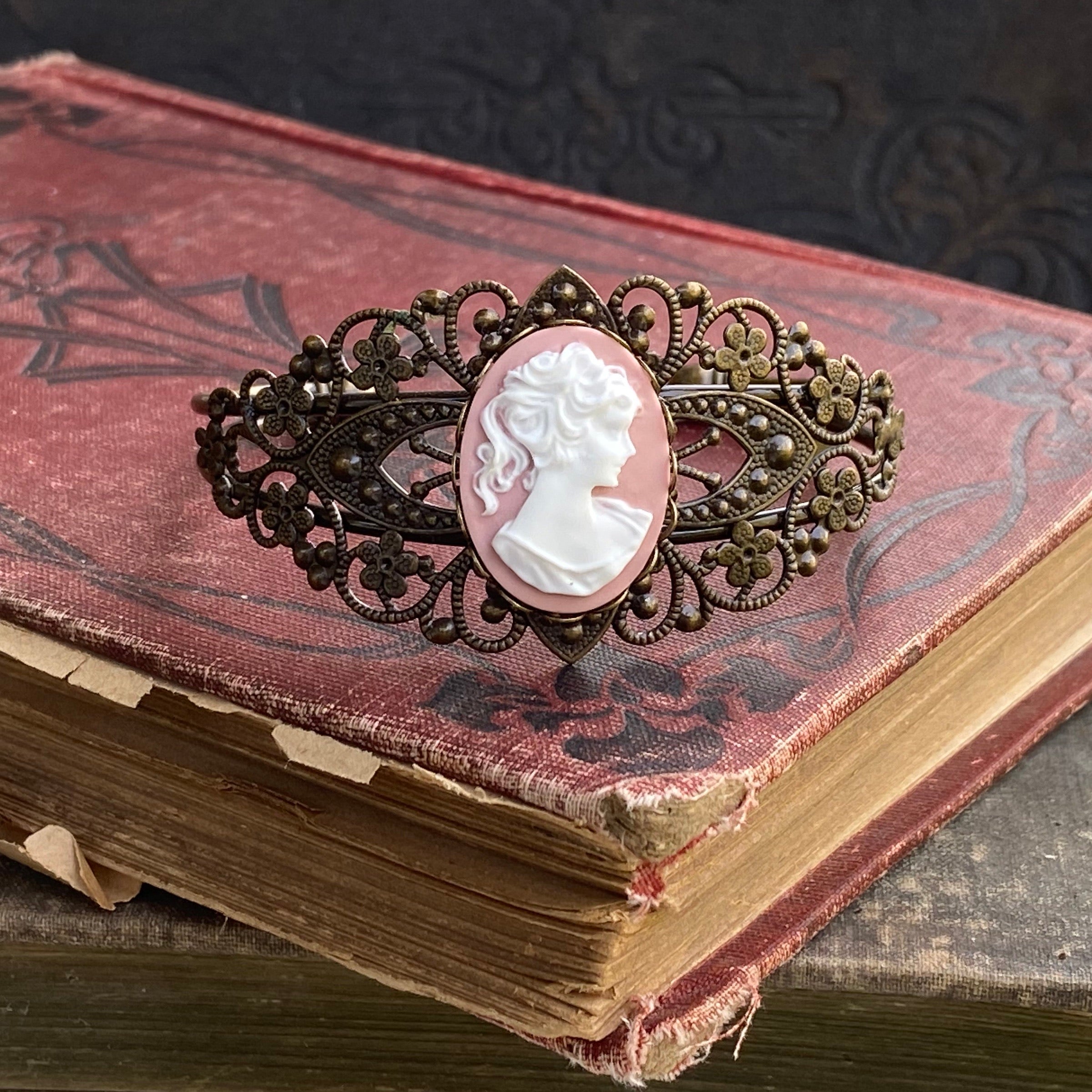 Lady Cameo Cuff Bracelet