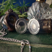 Little Gardeners Lockets in Antiqued Silver or Brass