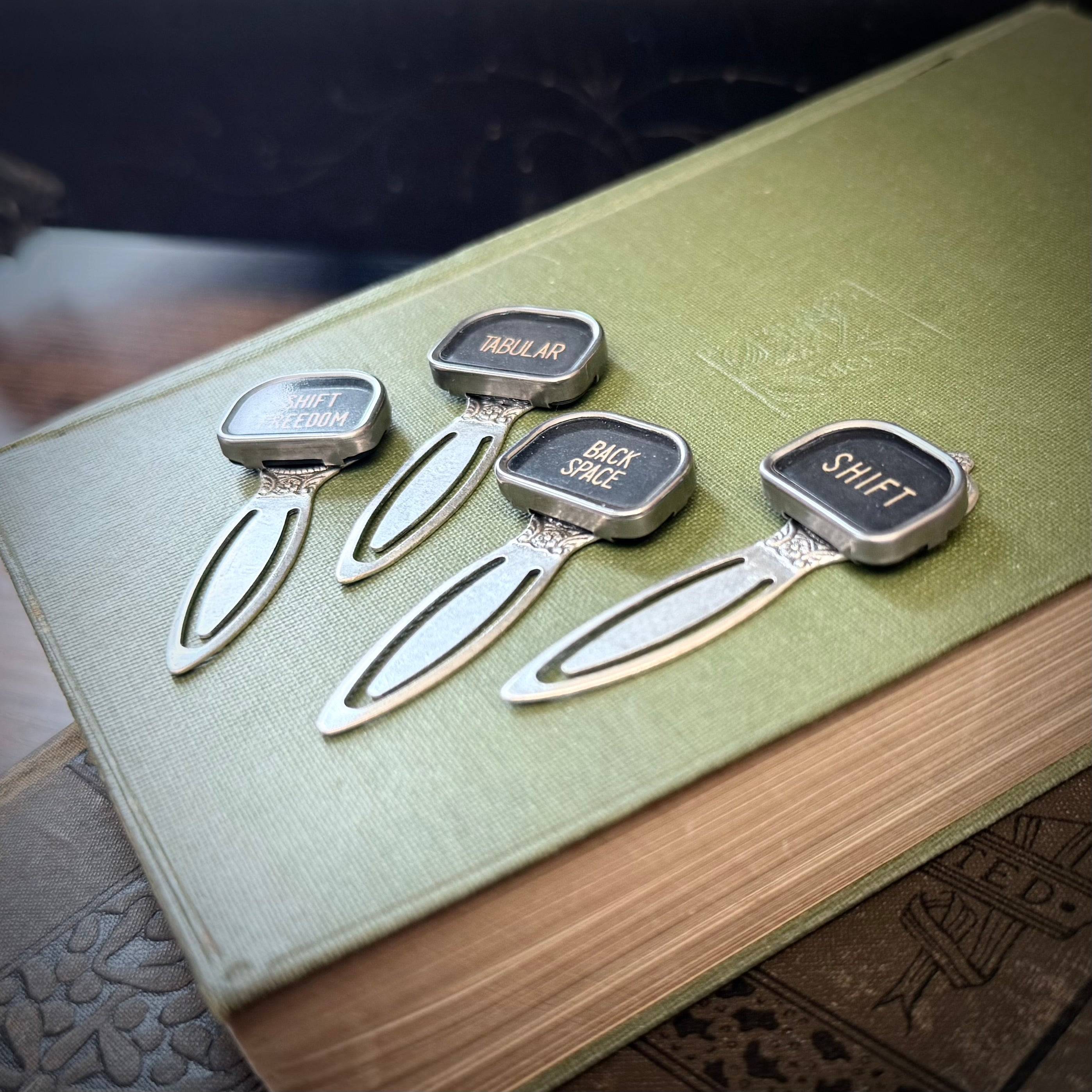 Large Typewriter Key Bookmark