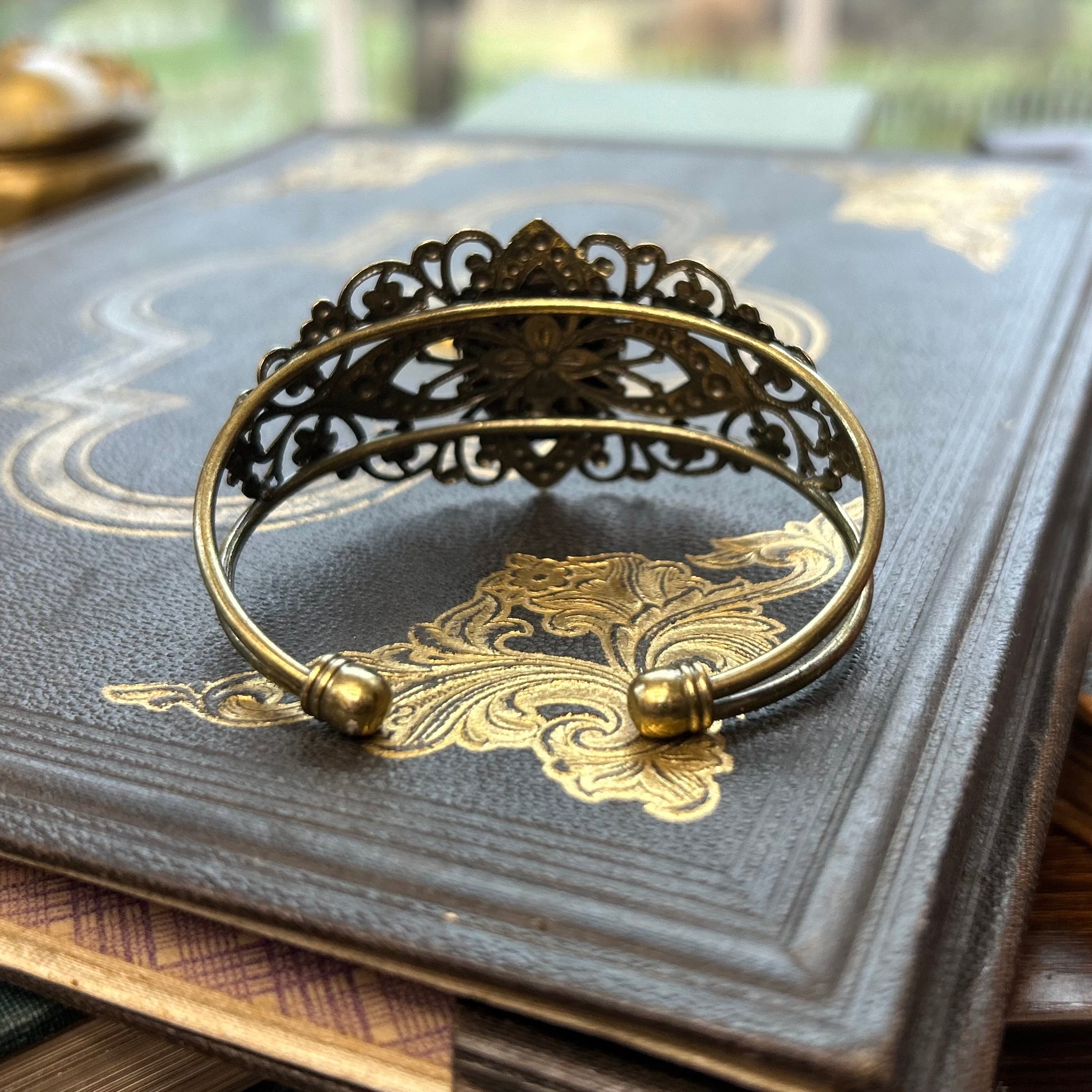 Mushroom Cameo Bracelet