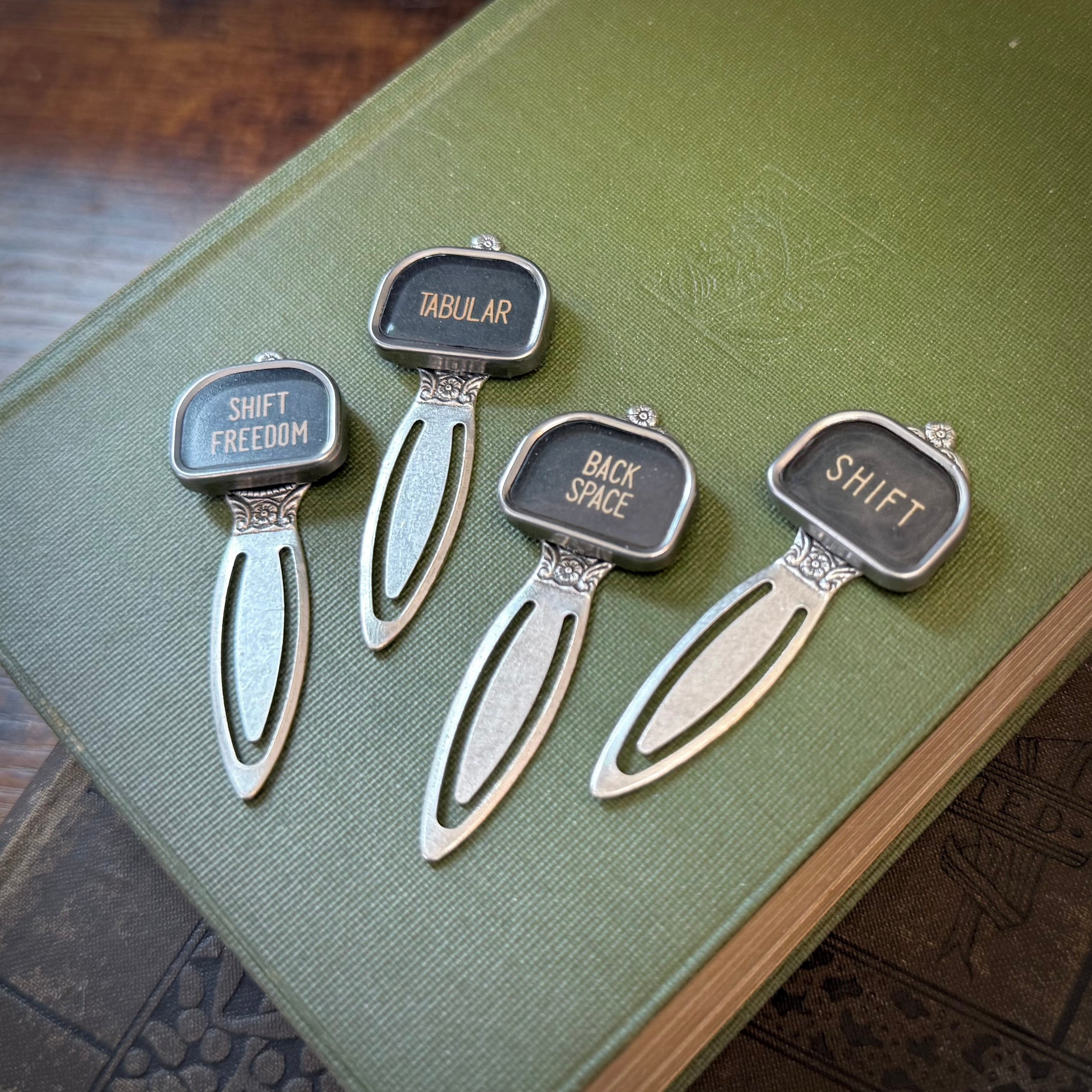 Large Typewriter Key Bookmark