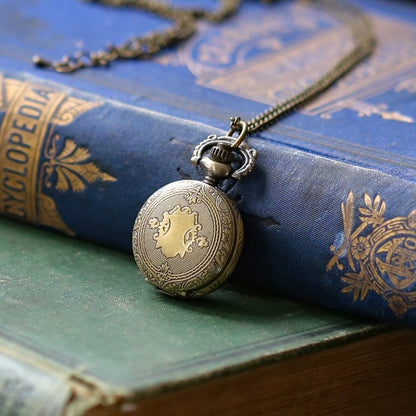 Pocket Watch Necklace Artemis