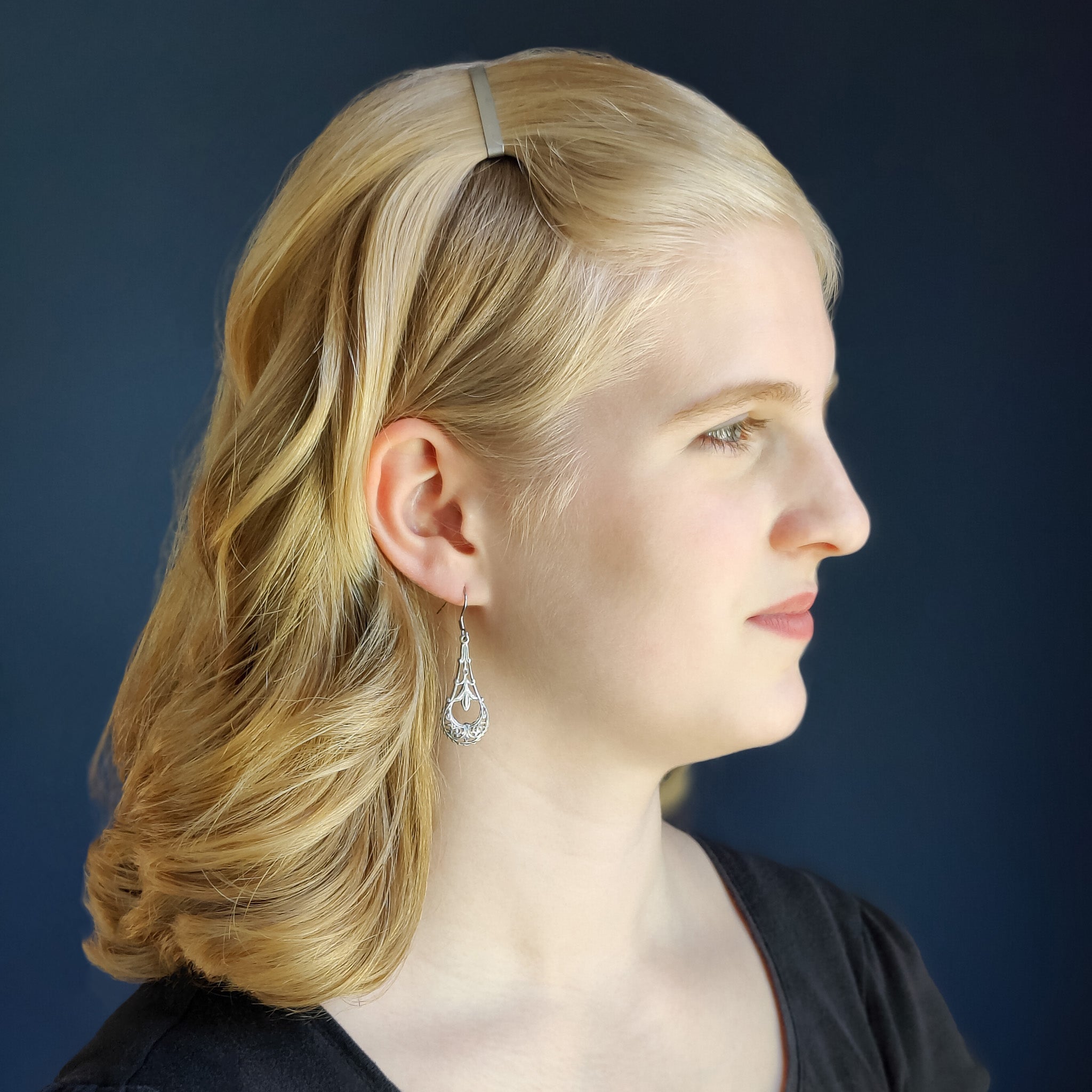 Filigree Drop Earrings- pick a style