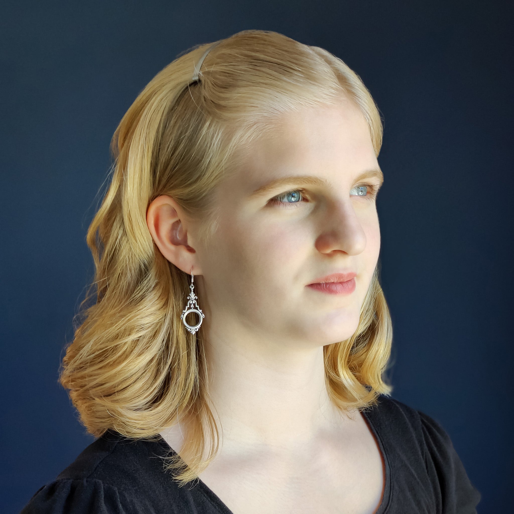 Filigree Drop Earrings- pick a style