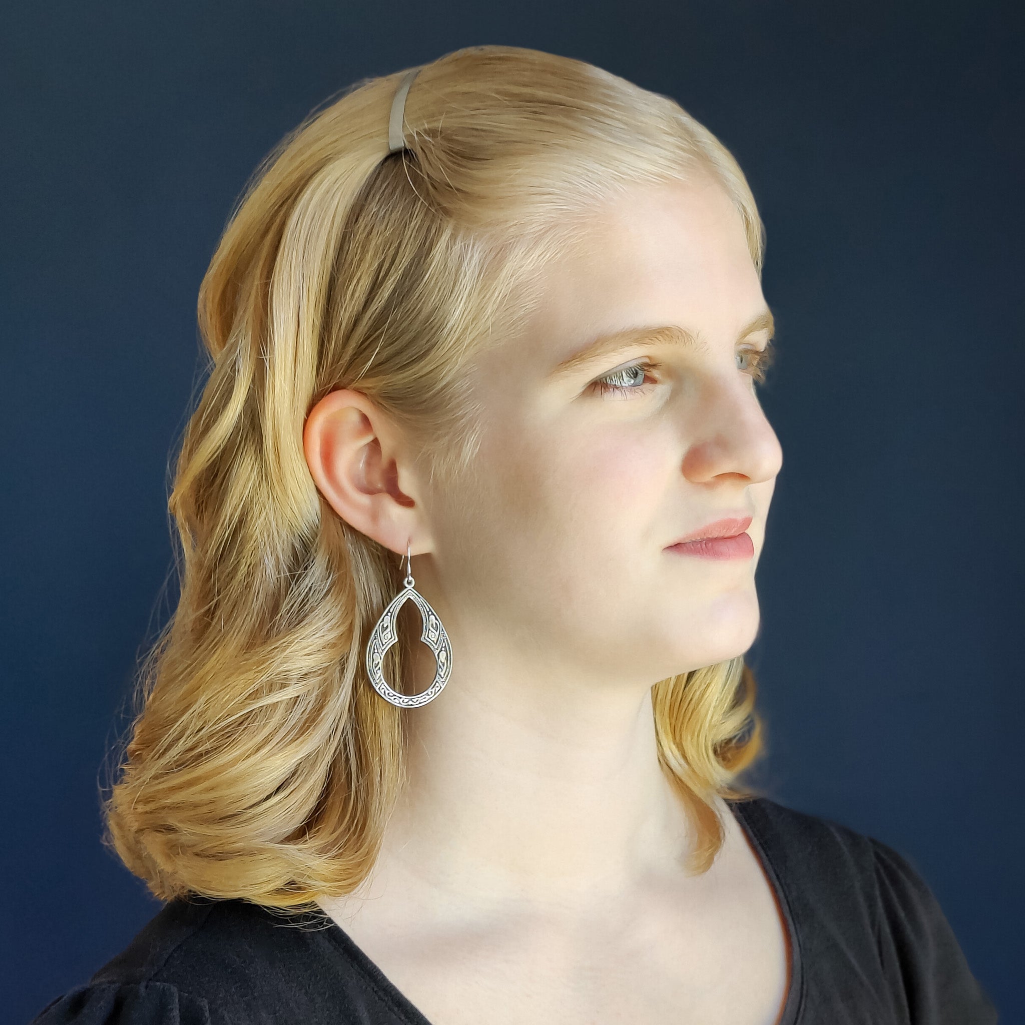 Filigree Drop Earrings- pick a style