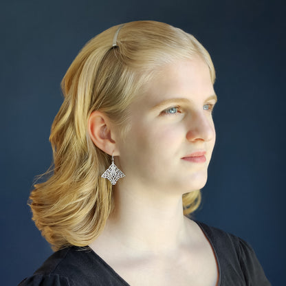 Filigree Drop Earrings- pick a style