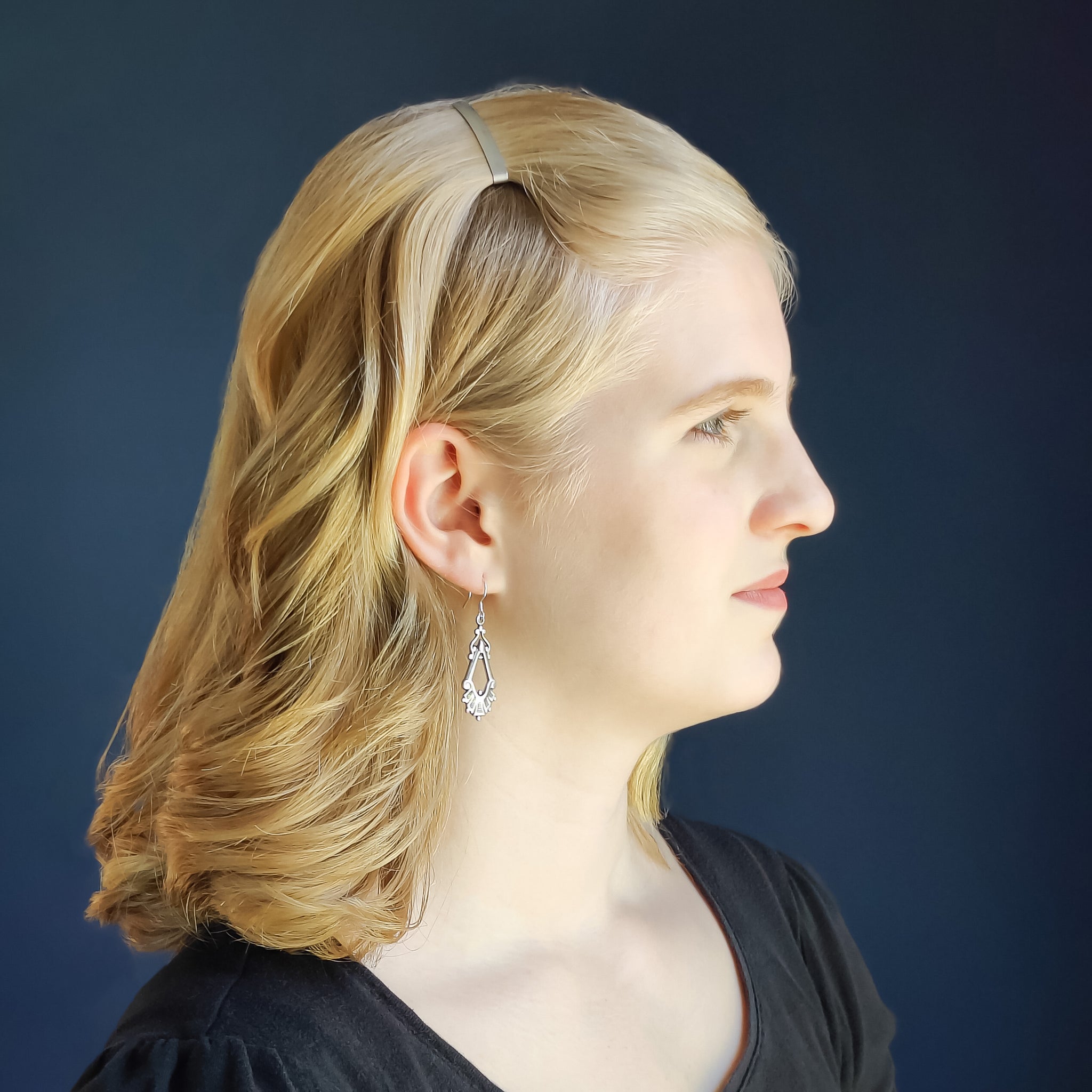 Filigree Drop Earrings- pick a style