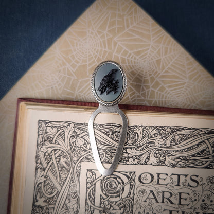 Raven Cameo Bookmark