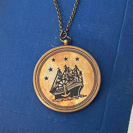 100 Year Calendar Pendant Necklace