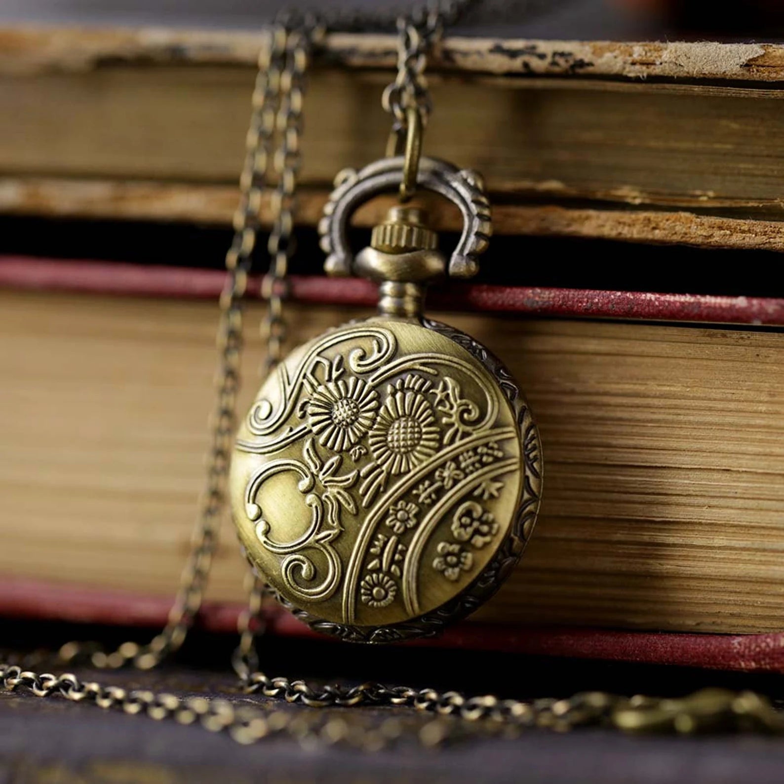 Watch Necklace Butterfly