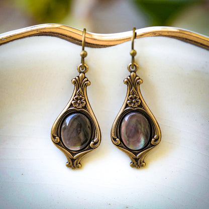 Stone Drop Earrings