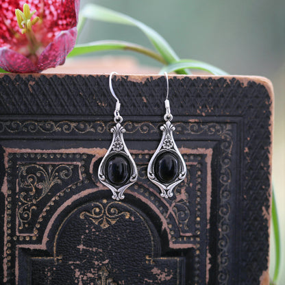 Stone Drop Earrings