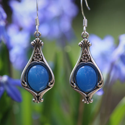 Stone Drop Earrings