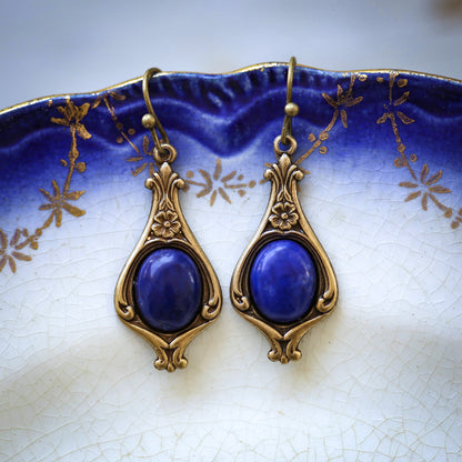 Stone Drop Earrings