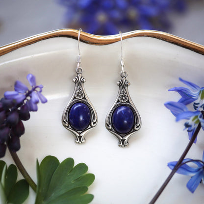 Stone Drop Earrings