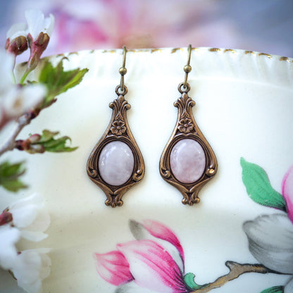 Stone Drop Earrings