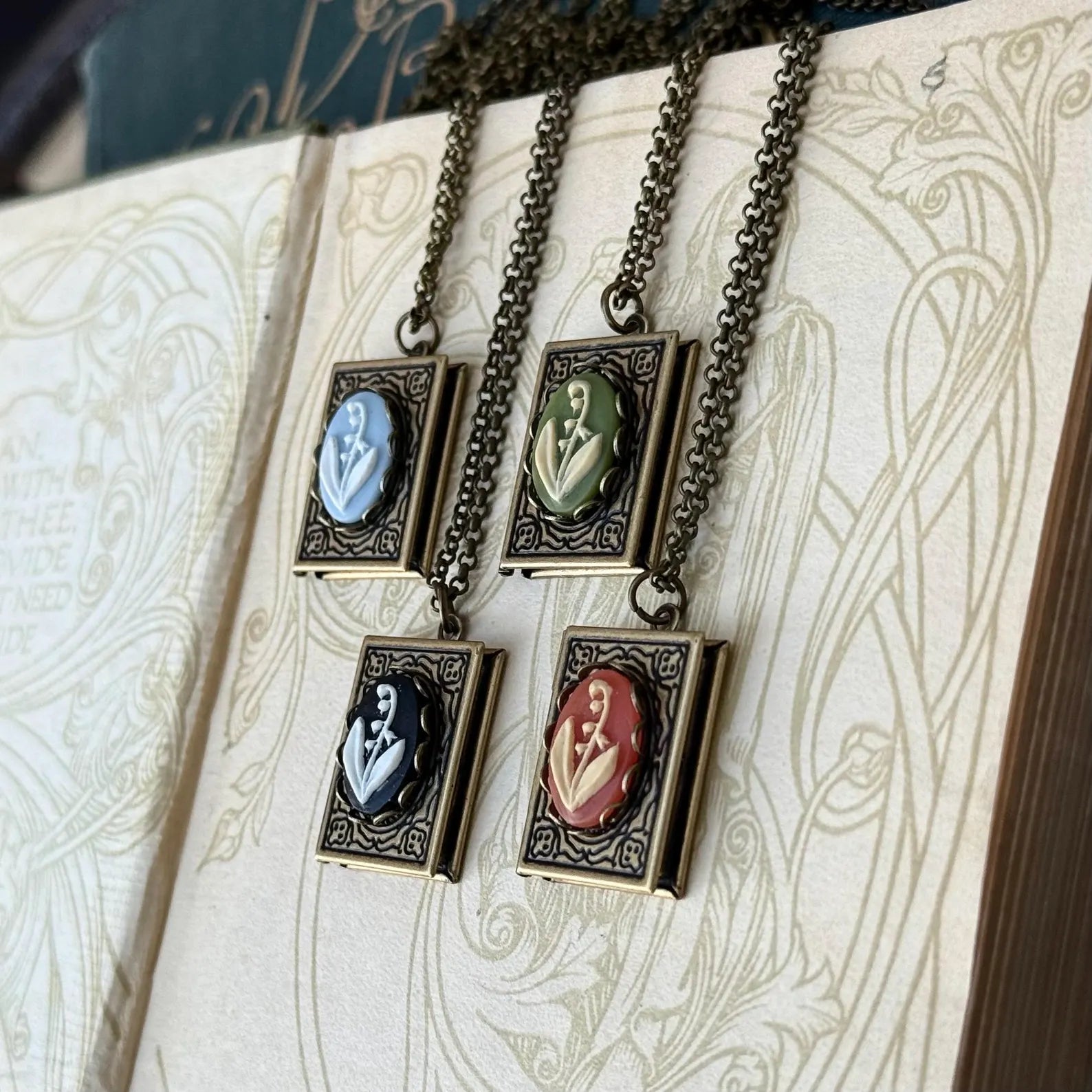 Lily of the Valley Locket
