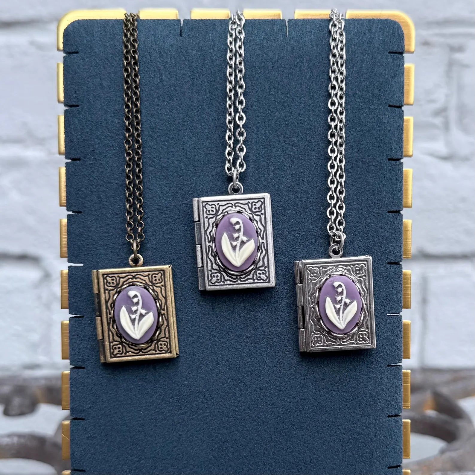 Lily of the Valley Locket