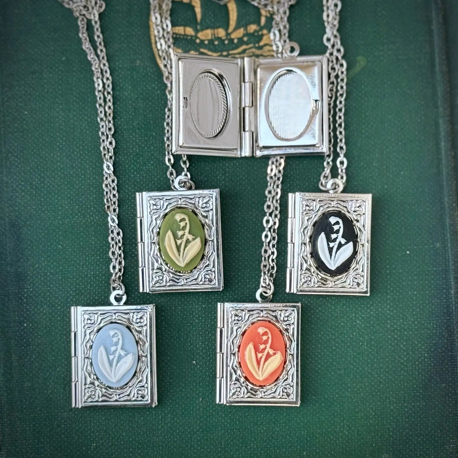 Lily of the Valley Locket